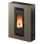 Cadel - Stufa pellet Cadel 7023041 LUCE PLUS 9 Light bronze