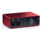 Focusrite - Interfaccia audio Focusrite SCARLETT 4i4 Gen4 Red e Black