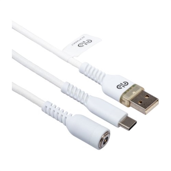 Cavo USB C Qubick ACP50007 PLAYSTATION 5 Play & Charge White