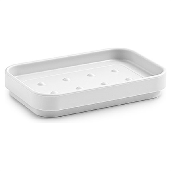 Porta sapone appoggio Gedy 6312 02M SEVENTY Bianco
