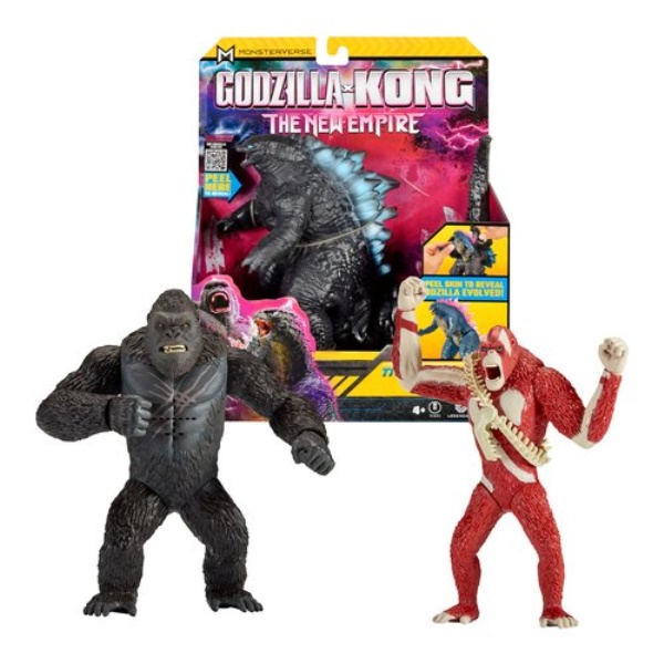 Personaggio Giochi Preziosi MN305000 GODZILLA X KONG Personaggio Delux