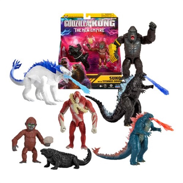 Personaggio Giochi Preziosi MN303100 GODZILLA X KONG Personaggio base 
