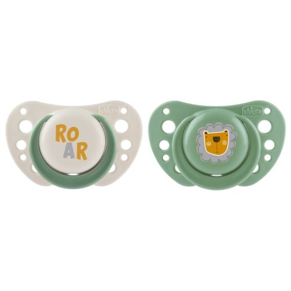 Succhietto Chicco 00075031310000 PHYSIOFORMA AIR Bianco e Verde