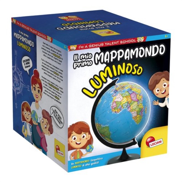 Gioco prescolare Lisciani 105519 I'M A GENIUS Il mio primo mappamondo 