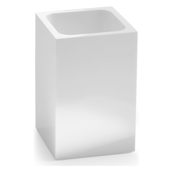 Bicchiere porta spazzolino Gedy SF98 02 SOFIA Bianco