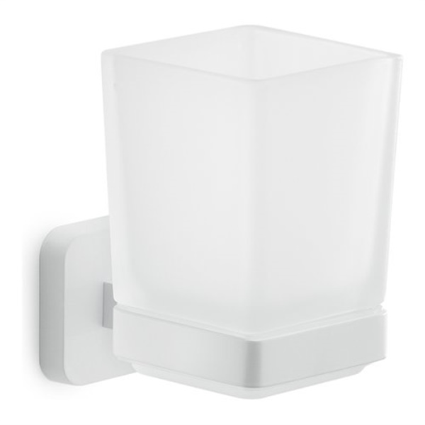 Porta spazzolino parete Gedy TO10 02 TONGA Bianco
