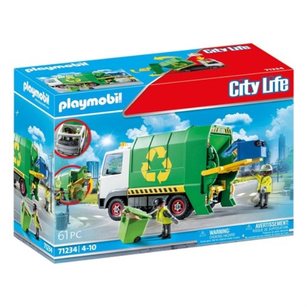 Costruzioni Playmobil 71234 CITY LIFE Camion Raccolta Differenziata