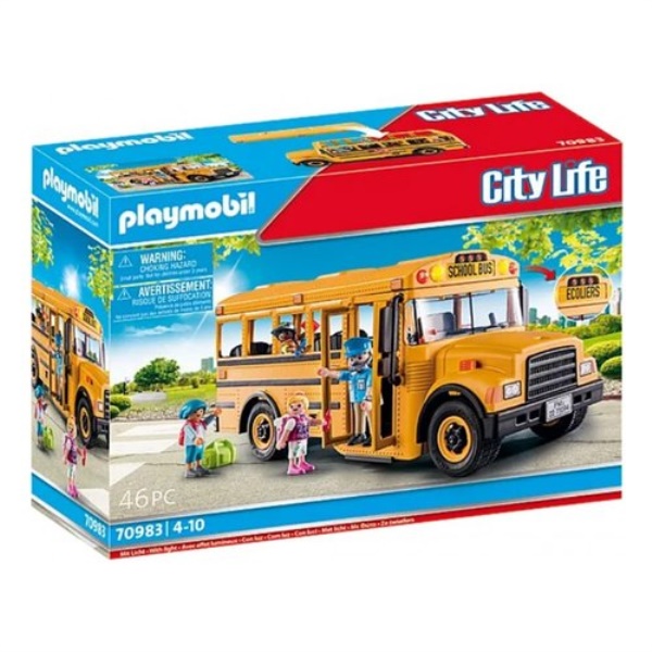 Costruzioni Playmobil 70983 CITY LIFE School Bus