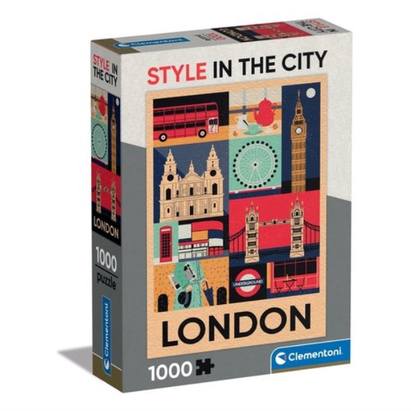 Puzzle Clementoni 39844 STYLE IN THE CITY London