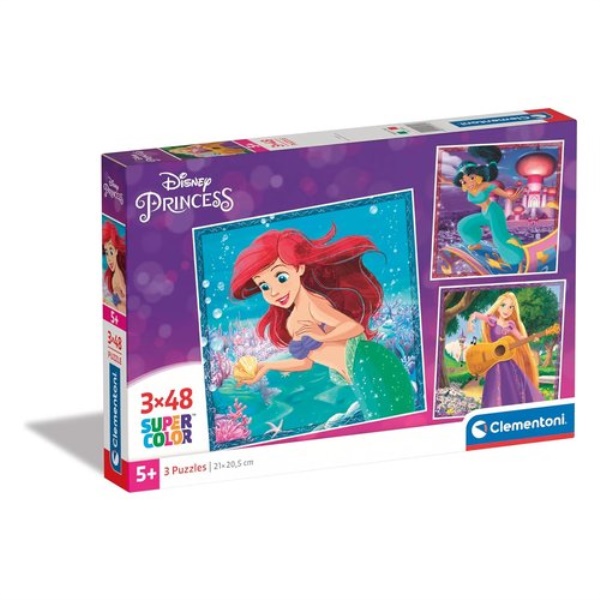 Puzzle Clementoni 25304 DISNEY PRINCESS Super Color