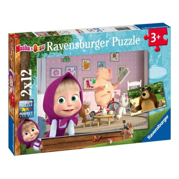 Puzzle Ravensburger 5645 MASHA E ORSO Assortito