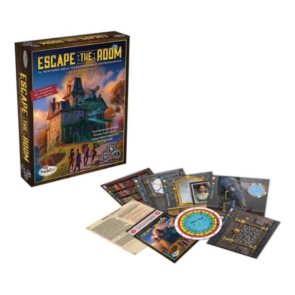 Gioco Ravensburger 76368 ESCAPE THE ROOM Il Mistero dell'Osservatorio 