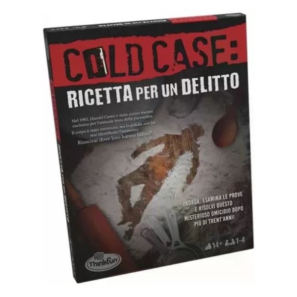 Gioco Ravensburger 76467 THINKFUN Cold Case: Ricetta per un delitto gi