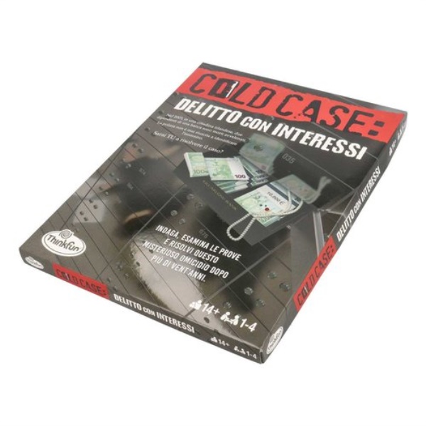 Gioco Ravensburger 76594 THINKFUN Cold Case: Omicidio con Interessi gi