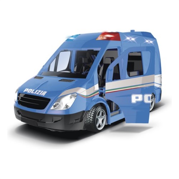 Radiocomando Re. El Toys 2364 POLIZIA Unità Mobile Operativa 27 Mhz