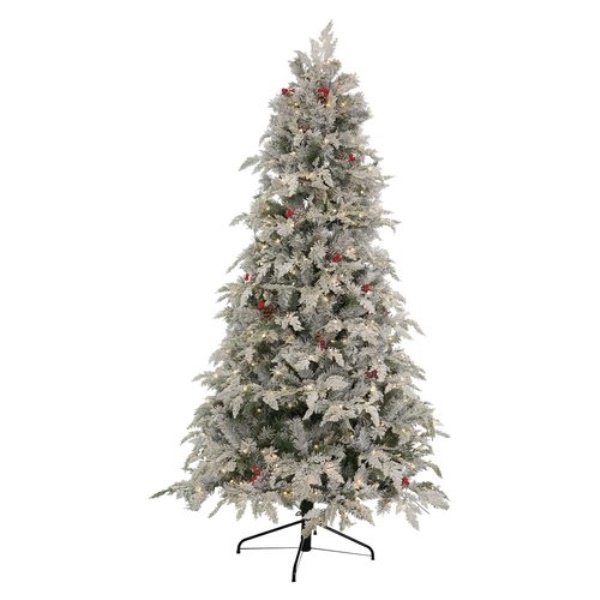 Albero Natale Amicasa SOLE Verde innevato