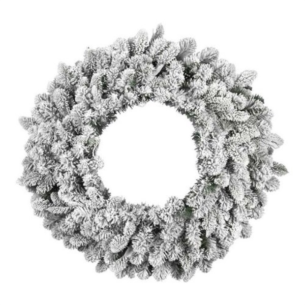 Corona Natale Amicasa 008546 Verde innevato