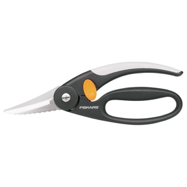 Forbice cucina Fiskars 1003032 FUNCTIONAL FORM per pesce Nero