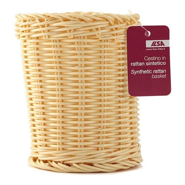 Cestino tavola Ilsa 24080120PCV Porta grissini o posate Natural