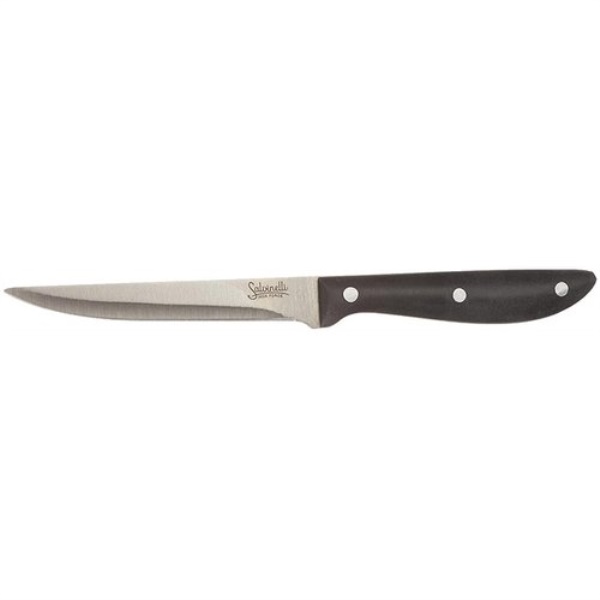 Coltello bistecca Salvinelli CBLBI BISTROT lama 11,5 cm Cromo e Nero