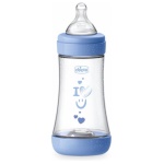 CHICCO - Biberon Chicco 00020223210000 PERFECT 5 Flusso Medio 2m+ Azzurro Azzur