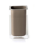 Gedy - Bicchiere porta spazzolino Gedy RA98 66 RAINBOW Tortora Tortora