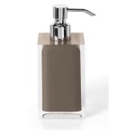 Gedy - Dosa sapone appoggio Gedy RA81 66 RAINBOW Tortora Tortora