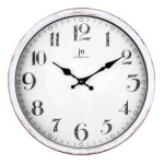 Lowell - Orologio da parete Lowell 00887TB JUSTAMINUTE Bianco anticato