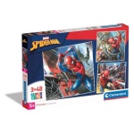 Clementoni - Puzzle Clementoni 25316 SPIDERMAN Tris Supercolor