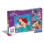 Clementoni - Puzzle Clementoni 25304 DISNEY PRINCESS Tris Supercolor