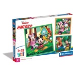 Clementoni - Puzzle Clementoni 25298 MICKEY & FRIENDS Tris Supercolor