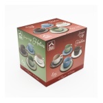 Amicasa - Set tazzine caffè Amicasa Art.48 HELIOS Con piattino Colori assortiti