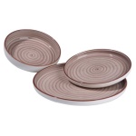 Amicasa - Servizio piatti Amicasa Art. 27 VERTIGO Tortora