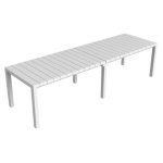Tavolo da esterno Toomax Z0973RAA00800 GOLIA 973 Bianco