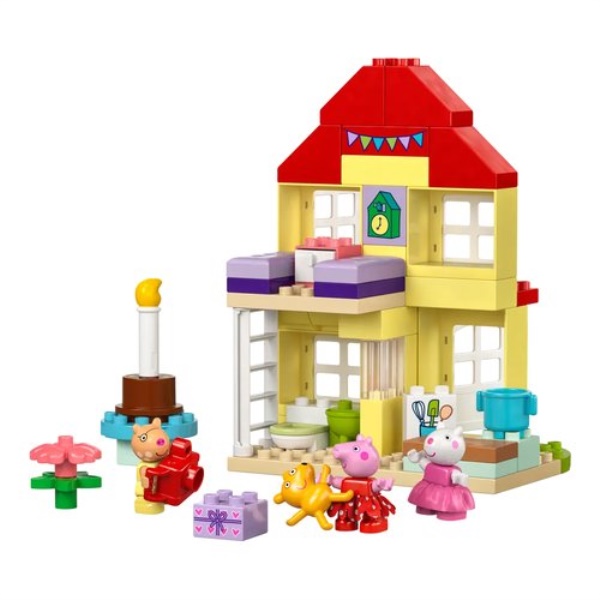 Costruzioni LEGO 10433 DUPLO PEPPA PIG La casa del compleanno di Peppa