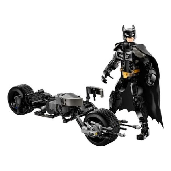 Personaggio costruibile di Batman con Bat-Pod LEGO 76273 DC SUPER HERO