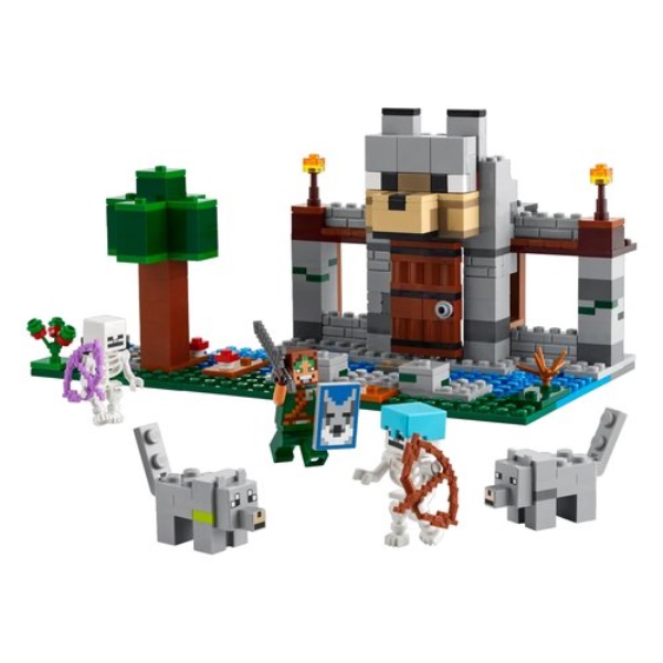 Costruzioni LEGO 21261 MINECRAFT Il castello del Lupo