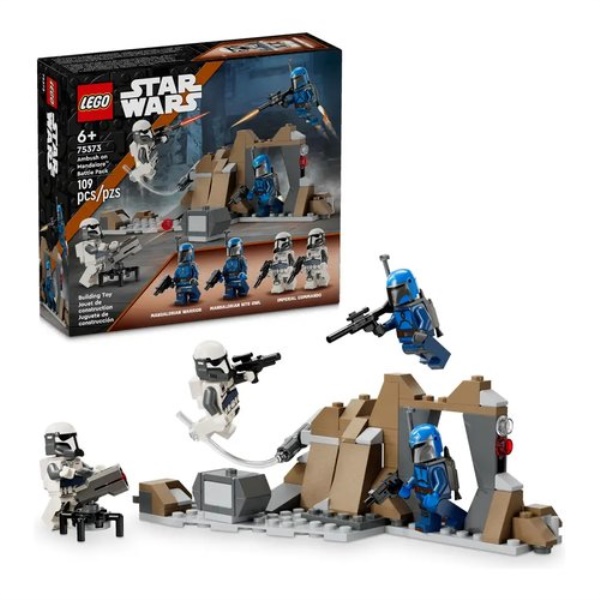 Costruzioni LEGO 75373 STAR WARS Battle Pack Agguato su Mandalore