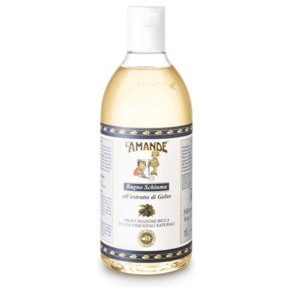 Bagnoschiuma L'Amande Estratto di Grelso 500 ml