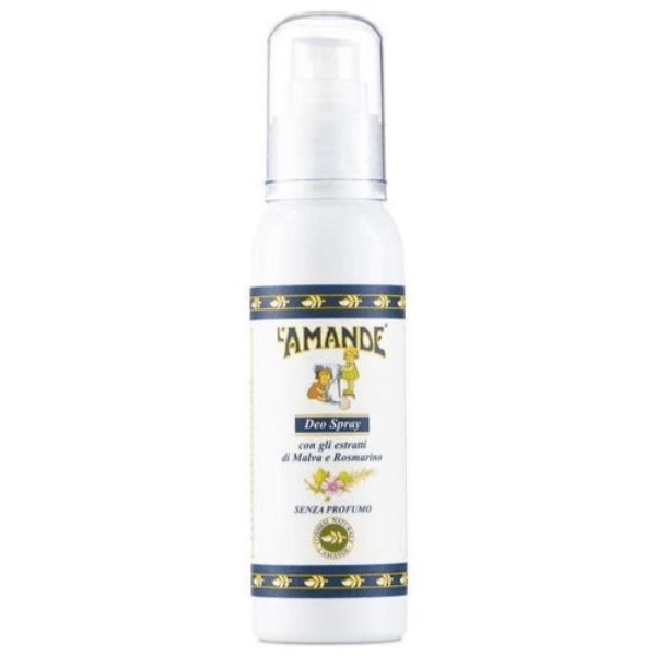 Deodorante L'Amande Deo spray malva e rosmarino 100 ml