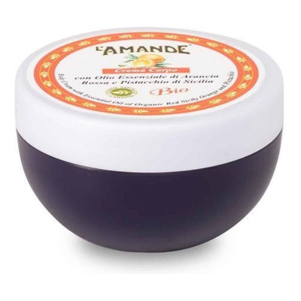 Crema corpo arancia rossa e pistacchio di sicilia 200 ml L'Amande