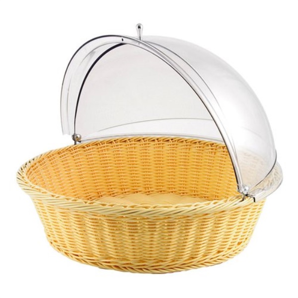Porta pane Pinti inox 97150762 con cupola trasparente Naturale