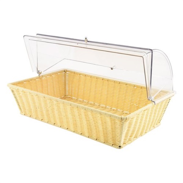 Porta pane Pinti inox 97150760 con cupola trasparente Naturale