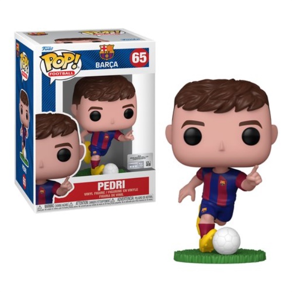 Personaggio collezione Funko 72237 POP FOOTBALL Barcelona Pedri 65