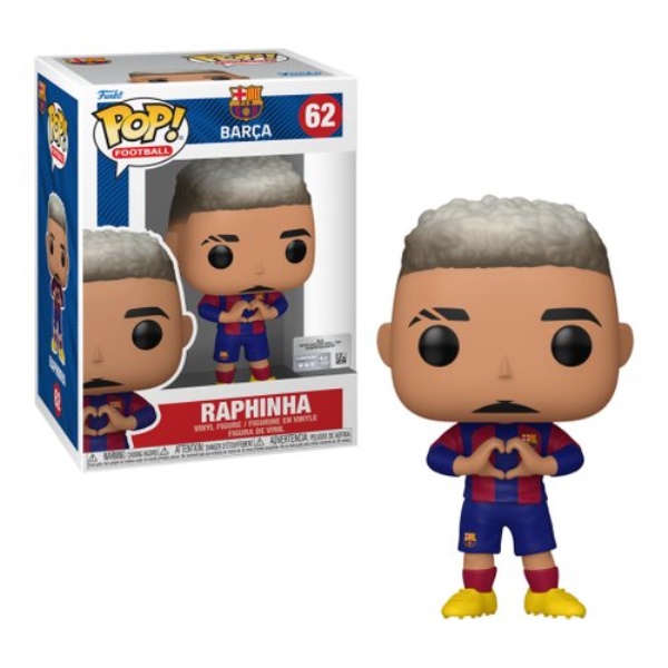 Personaggio collezione Funko 72234 POP FOOTBALL Barcelona Raphina 62