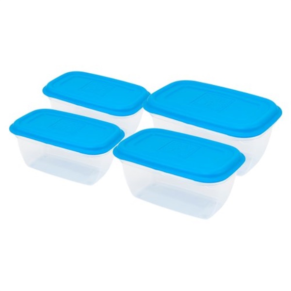Set contenitori alimenti Giò Style 6465132 ERMETICI Rettangolare da 0,