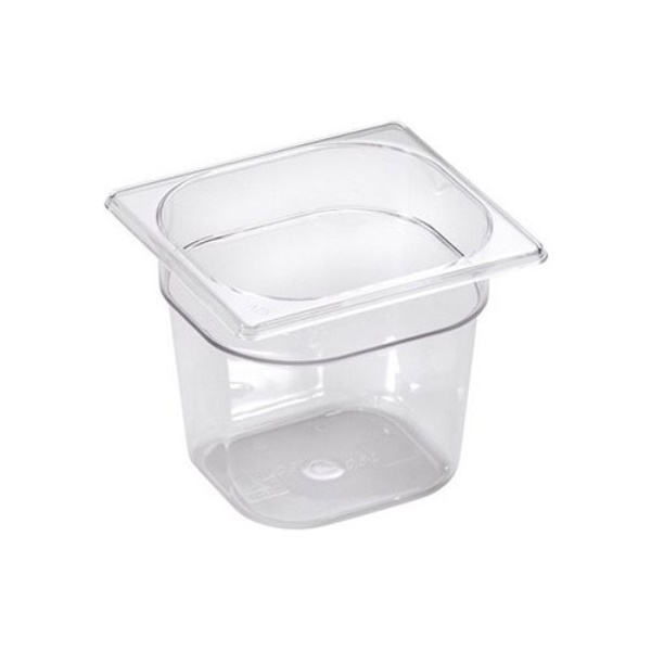 Bacinella gastronomia Cambro 62CW135 GASTRONORM Mod. 1/6 Trasparente