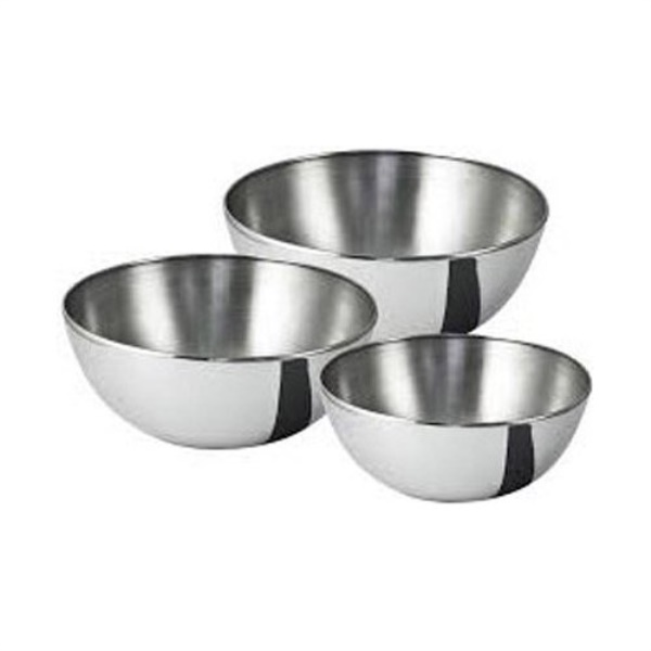 Coppa Abert V590643002 DAILY PLUS Set 3 pz 15, 20 e 23 cm Cromo inox