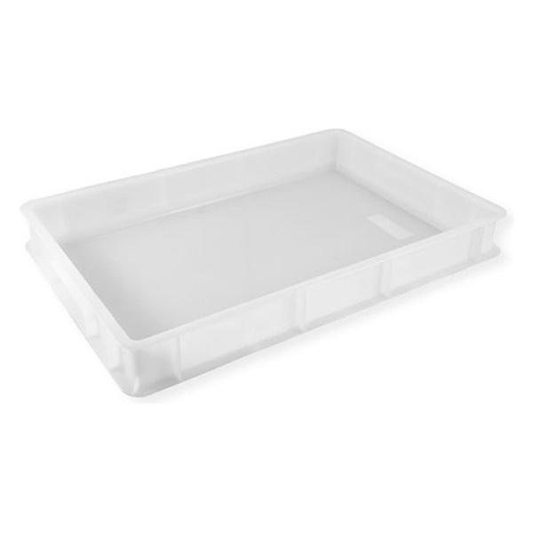 Cassetta Giganplast 1885 HD SERVICE Sovrapponibile per alimenti Bianco