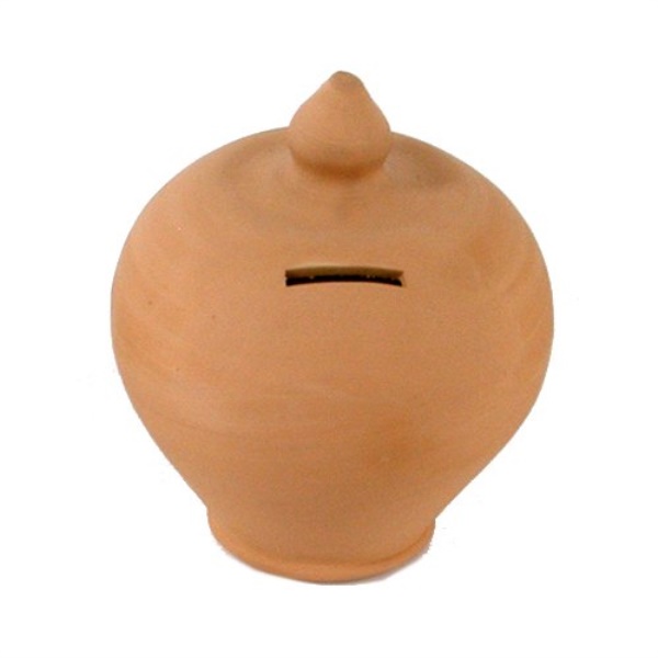 Salvadanaio La Folgore 002 Tondo Terracotta